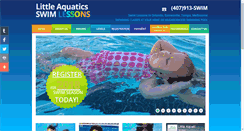 Desktop Screenshot of littleaquatics.com